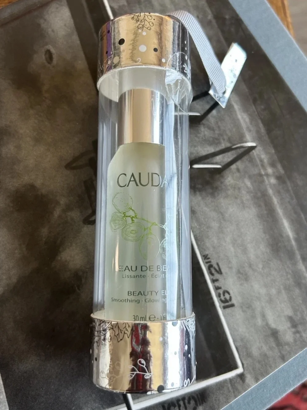 Caudalie Beauty Elixir 30ml Limited Edition Holiday Ornament NIB Sealed France